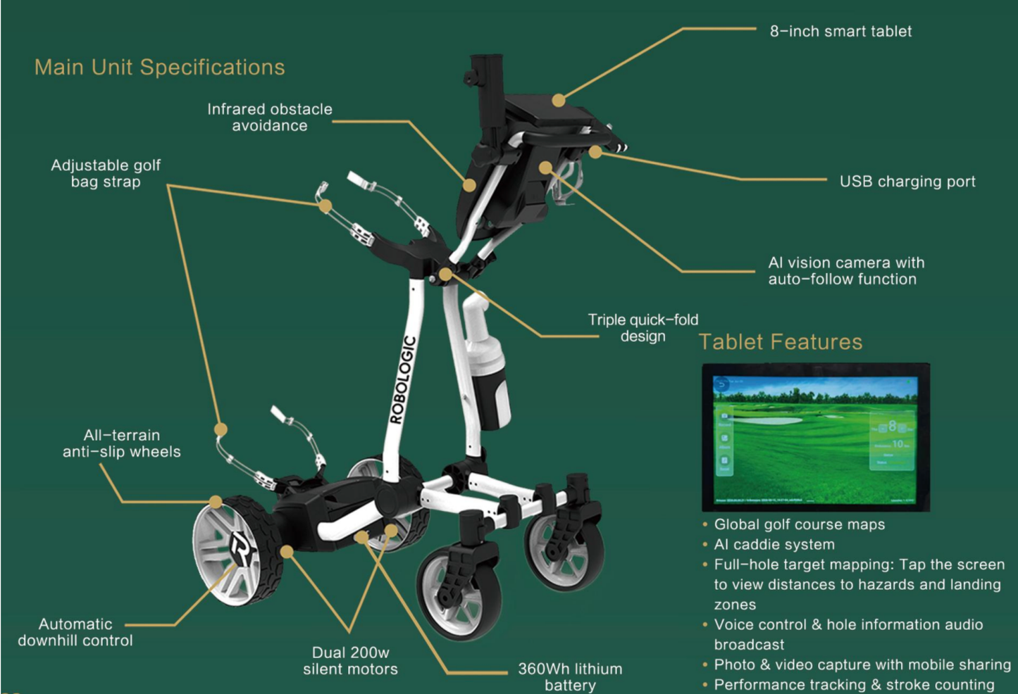 FollowMe e-Caddy
